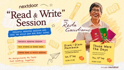 Read and Write Session bersama Reda Gaudiamo