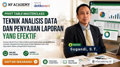 Pivot Table Masterclass: Teknik Analisis Data dan Penyajian Laporan yang Efektif