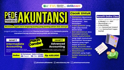 PeDe Akuntansi - Paham Dulu Akuntansi (Batch 2)