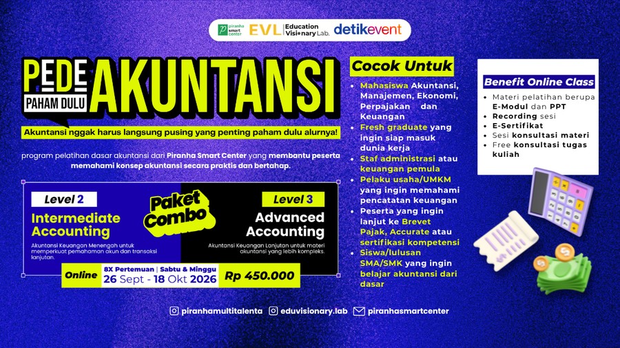 PeDe Akuntansi - Paham Dulu Akuntansi (Batch 2)