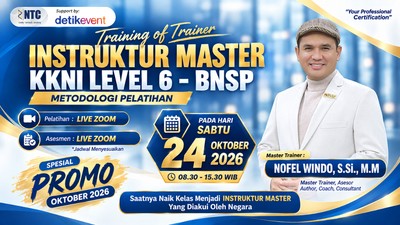 Training of Trainer Instruktur Master KKNI Level 6 - BNSP Batch 2