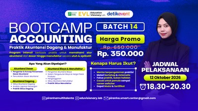 Bootcamp Accounting #14: Praktik Akuntansi Dagang & Manufaktur