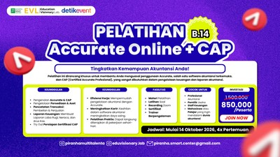 Accurate + Sertifikasi CAP #14