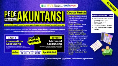 PeDe Akuntansi - Paham Dulu Akuntansi (Batch 2)