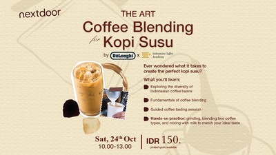The Art of Coffee Blending untuk Kopi Susu