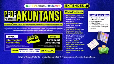 PeDe Akuntansi - Paham Dulu Akuntansi (Batch 2)