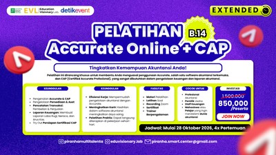 Accurate + Sertifikasi CAP #14
