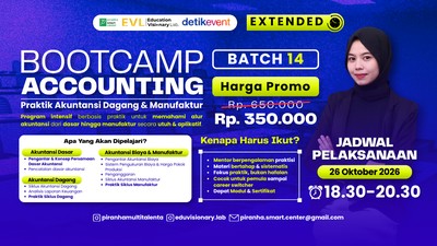 Bootcamp Accounting #14: Praktik Akuntansi Dagang & Manufaktur