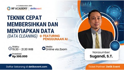 Teknik Cepat Membersihkan dan Menyiapkan Data (Data Cleaning) + Featuring Penggunaan AI