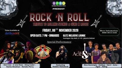 ROCK N ROLL Tribute to ROLLING STONES & GUNS N ROSES; Performance by ACIDSPEED & THE NIGHT TRAIN
