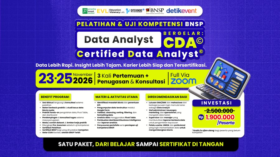 Data Analyst: CDA© Certified Data Analyst