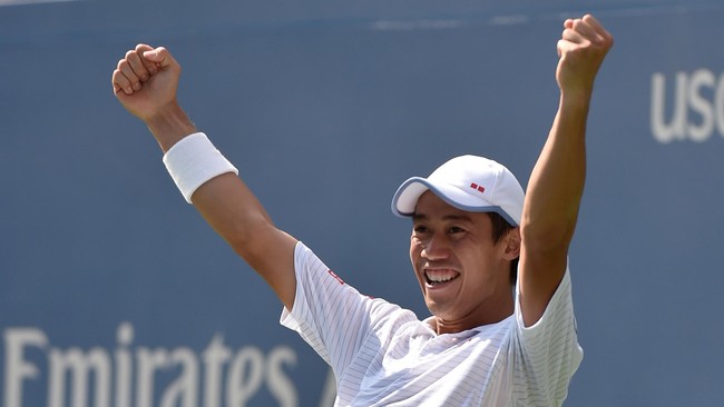 Karir petenis Jepang Kei Nishikori melejit setelah menjadi finalis Amerika Terbuka dan membuatnya menjadi satu-satunya petenis Asia di final Tur ATP.