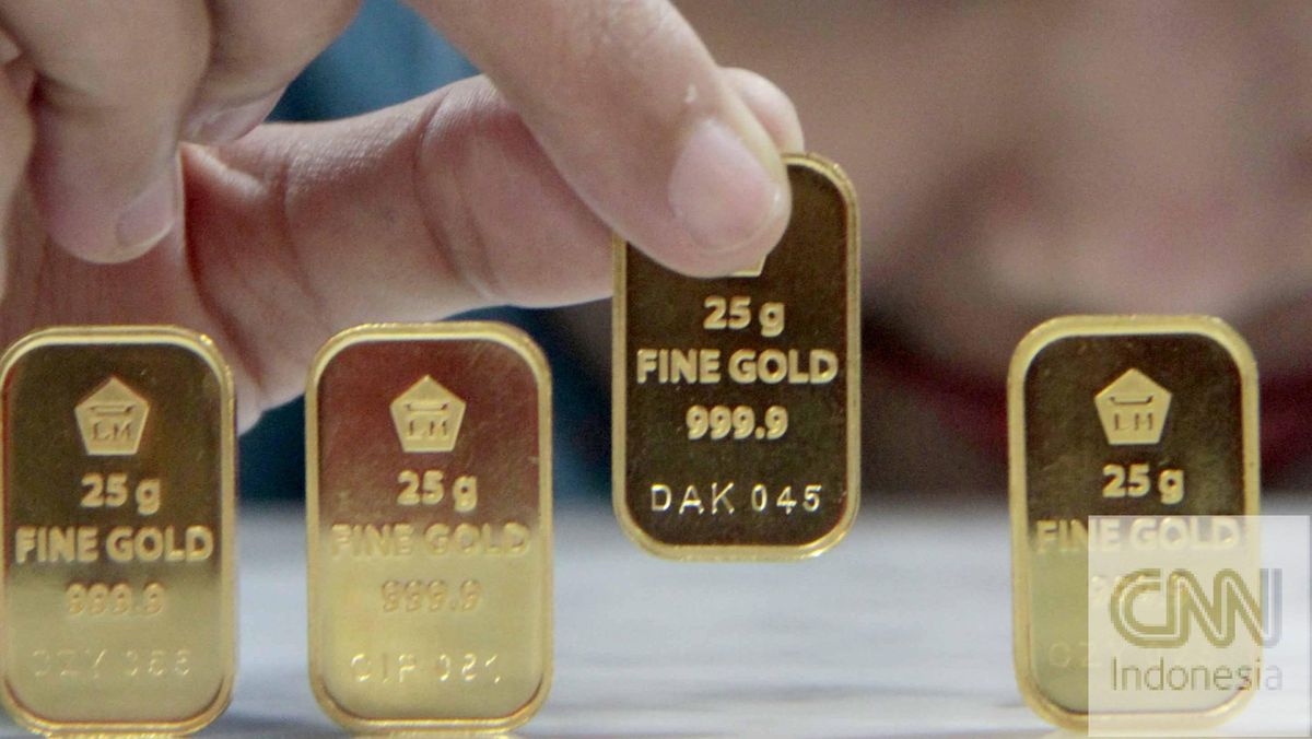 Tancap Gas, Harga Emas Antam Kembali Rekor ke Rp2,968 Juta per Gram