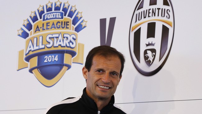 Juventus, mendatangi Indonesia dalam rangkaian tur-pra musim ke Asia Tenggara. "Si Nyonya Tua" akan melawan bintang-bintang dari Liga Super Indonesia.