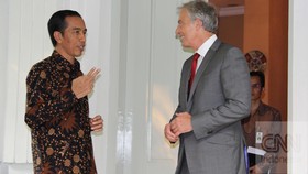 Jokowi Bertemu Eks PM Inggris Tony Blair Bahas Digitalisasi IKN