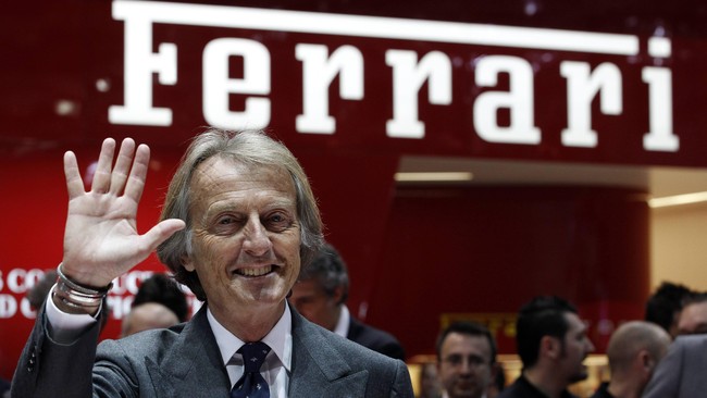 Luca Cordero di Montesemolo, presiden yang membawa Ferrari berjaya di dunia Formula Satu, dan telah menjabat selama 23 tahun, mengundurkan diri dari posisinya.