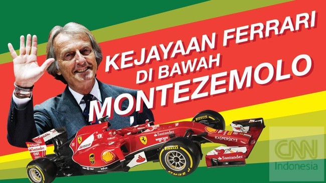 Meski mundur dari posisi presiden dengan kondisi Ferrari gagal meraih juara dunia selama enam tahun, Luca di Montezemolo pernah membawa Ferrari demikian berjaya.