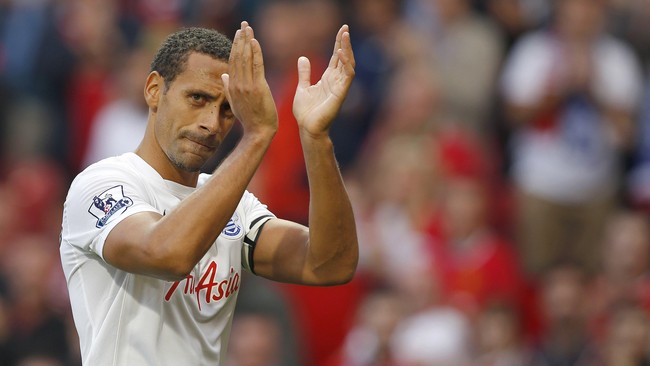 Pemain belakang Queens Park Rangers Rio Ferdinand harus menerima hukuman bermain sebanyak tiga laga dan membayar denda sebesar &pound;25 ribu.