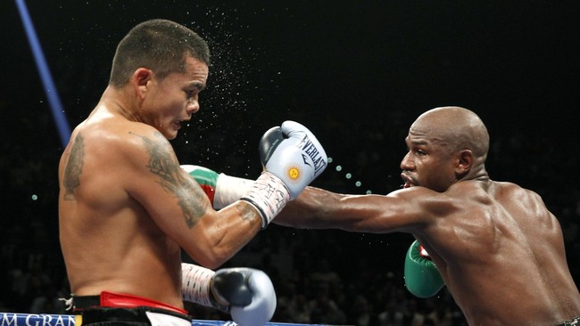 Meski berstatus unggulan pada pertarungan melawan Manny Pacquiao pada 2 Mei nanti, Floyd Mayweather tetap melaksanakan latihan secara serius.