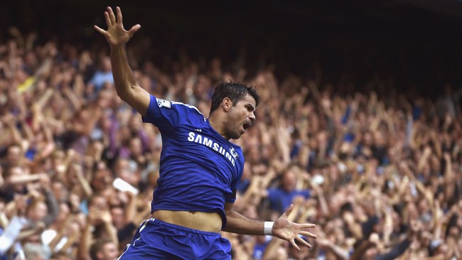 Penyerang andalan Chelsea, Diego Costa, memiliki satu beban yaitu ia belum pernah mencetak gol di luar Liga Primer Inggris.