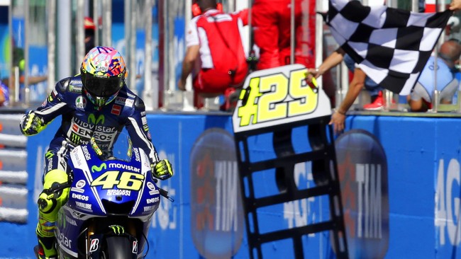 Valentino Rossi menganggap start yang bagus menjadi kunci meraih kemenangan atas Jorge Lorenzo di MotoGP Spanyol, Minggu (24/4).