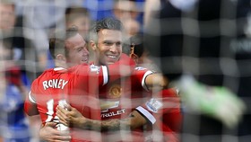 Babak Pertama, ManUtd Unggul 3-0 atas Leicester