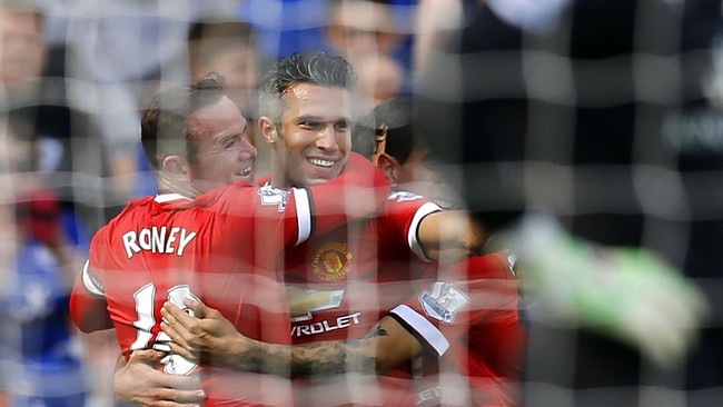 Manchester United unggul tiga gol atas tim tamunya, Leicester City, dalam pertandingan babak pertama yang sedang berlangsung di Stadion Old Trafford.