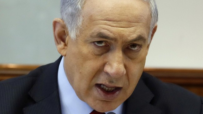 Menurut PM Israel Benjamin Netanyahu, Iran, ISIS dan Hamas setali tiga uang dengan Nazi yang membantai enam juta Yahudi pada Perang Dunia II.