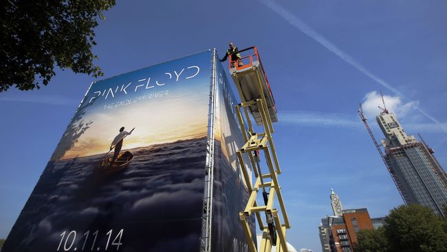 The Endless River ada dalam daftar terlaris ketiga tahun ini. Itu menjadi album penutup riwayat band legendaris Inggris yang eksis sejak 1965, Pink Floyd.