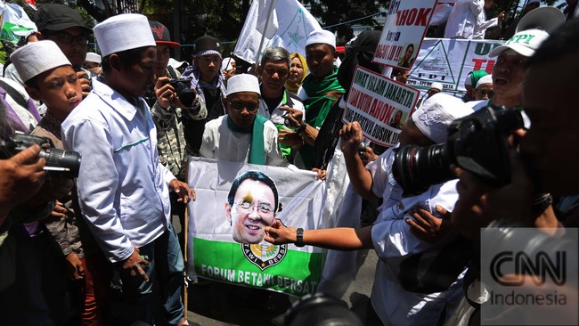 Wakil Gubernur DKI Jakarta Basuki Tjahaja Purnama tak berminat menemui para demonstran dari Front Pembela Islam yang berunjukrasa untuk menolaknya.