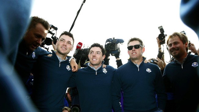 Tim golf Eropa siap tempur untuk kembali mengalahkan&nbsp;tim Amerika Serikat dalam kompetisi Piala Ryder di Skotlandia.