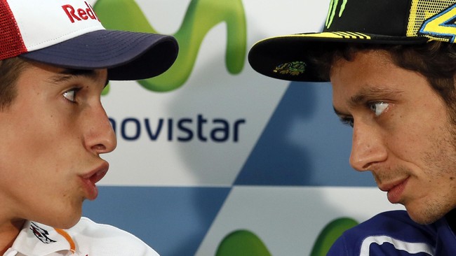 Valentino Rossi dan Marc Marquez mengungkapkan pandangan yang sama tentang penggunaan sistem Unit Kontrol Elektronik (ECU) tunggal pada musim balap 2016.