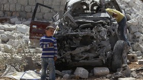 Jet Amerika Gempur Markas ISIS di Suriah