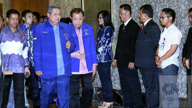 Susilo Bambang Yudhoyono mengantongi dukungan kuat di internal Demokrat untuk kembali menjadi ketua umum pada Kongres 2015.
