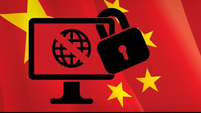 China bantah melakukan sensor internet. Bagi mereka, "Kebebasan adalah tujuan kami, ketertiban adalah cara kami."