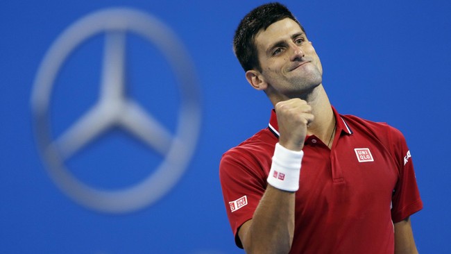 Novak Djokovic juarai turnamen Tiongkok Terbuka 2014 setelah mudahnya mengalahkan petenis Tomas Berdych, dengan catatan skor 6-0, 6-2, Minggu (5/10).
