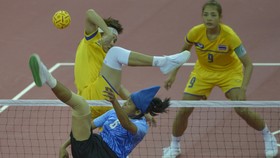 Indonesia Berpeluang Kawinkan Emas Sepak Takraw Putra dan Putri