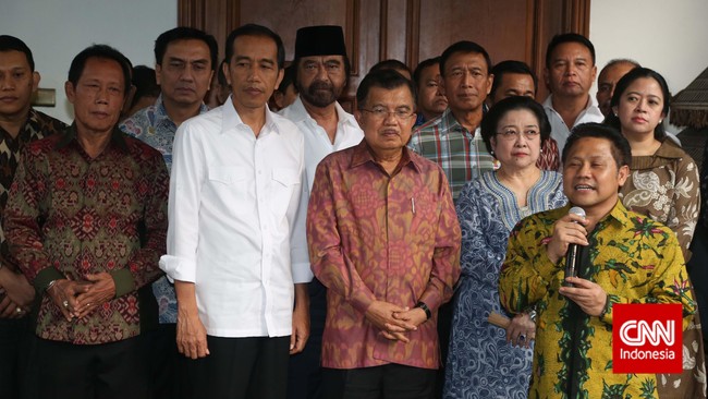Koalisi pengusung Jokowi menurut Andi Widjajanto akan tetap mendukung Presiden meski keputusan yang diambil adalah tidak melantik Budi Gunawan sebagai Kapolri.