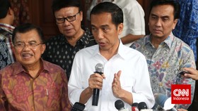 Jokowi Kirim 3 Menteri ke DPR Bahas Rapat Konsultasi Badrodin