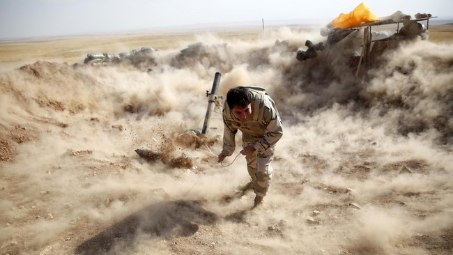 Serbuan kali ini disebut yang terbesar yang pernah dilakukan ISIS dalam beberapa bulan terakhir. Untuk pertama kalinya, pertahanan Peshmerga ditembus ISIS.