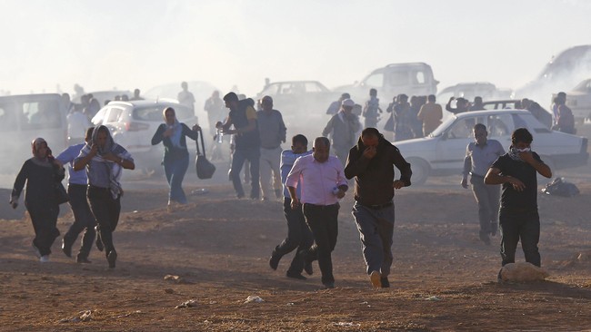 Kerusuhan di Turki pecah karena etnis Kurdi menilai Pemerintah Turki tidak segera melakukan pertolongan kepada warga Kurdi di Kobani, 21 tewas.