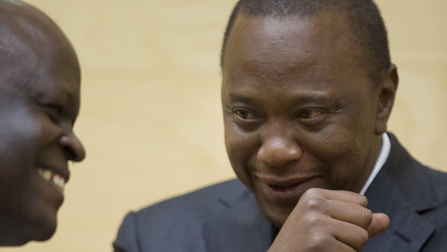 Presiden Kenya menghadiri sidang Pengadilan Pidana Internasional, ICC, atas tuduhan mendalangi kekerasan dalam sengketa pilpres 2007.