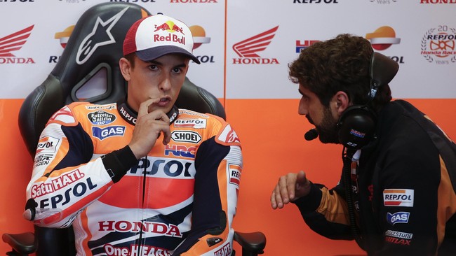 Marquez menyelesaikan 73 lap pada tes terakhir. Catatan terbaik juara dunia MotoGP 2013 dan 2014 itu diraih pada lap ke-13 dengan 1 menit 59,115 detik.