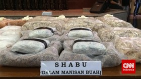 Sabu 800 kg Didatangkan Sindikat Internasional dari Guangzhou