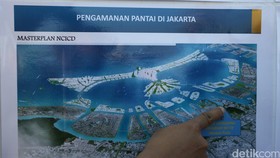 Ahok: Tanggul Raksasa Efektif Atasi Banjir 20 Tahun Mendatang