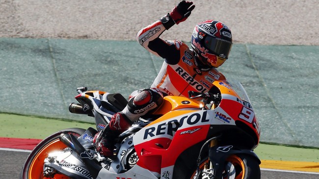 Sukses di Sirkuit Ricardo Tormo merupakan kemenangan ke-13 Marquez sepanjang musim 2014. The Baby Alien mematahkan rekor 12 kemenangan Doohan.