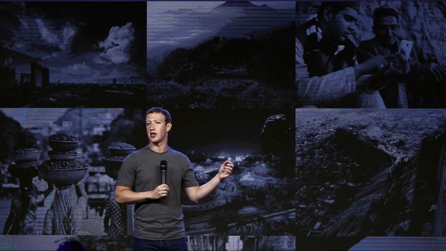 "Anda akan kaget mengetahui ada banyak kemeja sama," kata lelaki Mark saat sesi tanya jawab di markas Facebook di California.