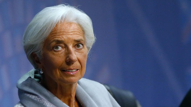"Nanti saya akan bertemu Presiden, tapi lebih baik pembicaraannya saya umumkan setelah kami berdua bertemu," ujar Christine Lagarde, Managing Director IMF.