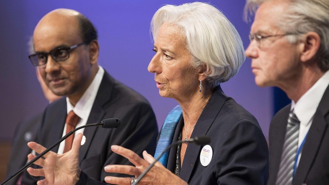 "Kami tegaskan bahwa kami baru akan memberi fasilitas itu jika negara-negara itu benar-benar membutuhkannya," ujar Christine Lagarde, Managing Director IMF.