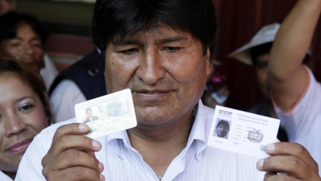 Presiden Evo Morales, yang terpilih lagi, akan mengesampingkan rencana nasionalisasi di Bolivia dan realistis&nbsp; dalam kepemimpinan barunya nanti.